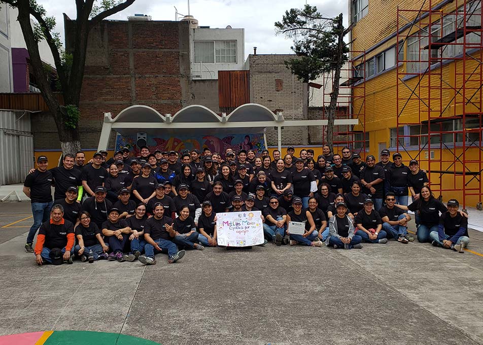Voluntario coorporativo