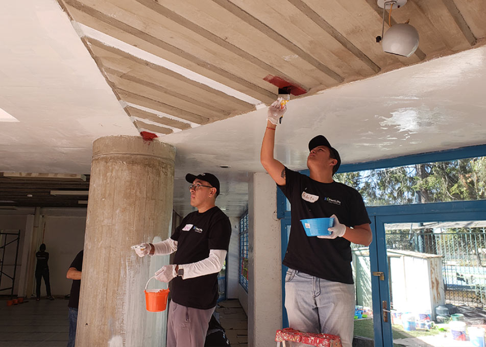Voluntario coorporativo